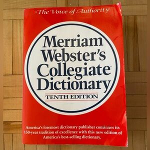 Merriam-Webster's Collegiate Dictionary Tenth Edition